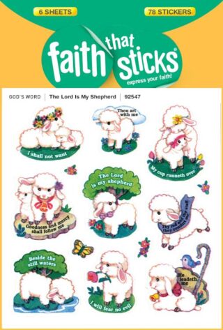 9781414392547 Lord Is My Shepherd Stickers