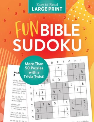 9781636091648 Fun Bible Sudoku Easy To Read Large Print
