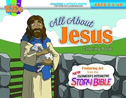 9781684343522 All About Jesus Coloring Book