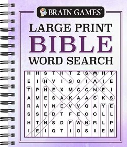 9781640308466 Brain Games Large Print Bible Word Search (Large Type)