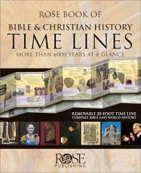 9781596360846 Rose Book Of Bible And Christian History Time Lines