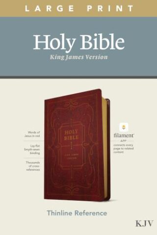 9781496447173 Large Print Thinline Reference Bible Filament Enabled Edition