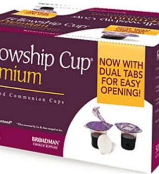 081407481203 Fellowship Cup Premium Prefilled Communion Cups 500 Count Box