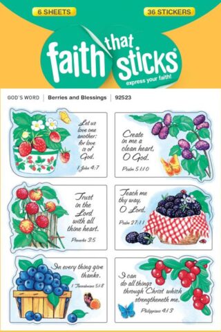 9781414392523 Berries And Blessings Stickers