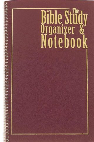 9781557484604 Bible Study Organizer And Notebook