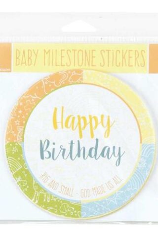 603799001540 Baby Milestones Monthly Stickers