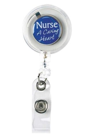 603799109789 Nurse A Caring Heart Pull Ring