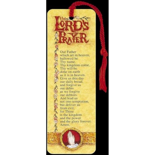 603799160353 Lords Prayer Tassel Bookmark