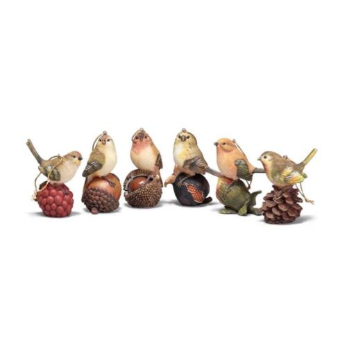 603799183758 Christmas Bird With Nut Seed (Ornament)