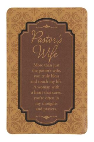 603799223966 Pastors Wife Pocket Card