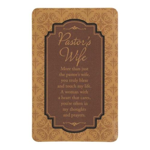 603799223966 Pastors Wife Pocket Card