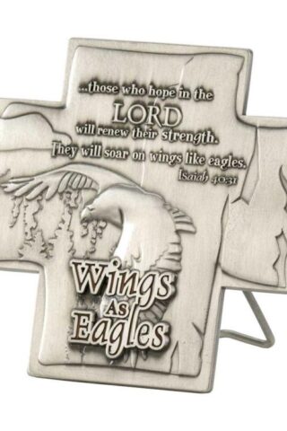 603799241670 Wings As Eagles Tabletop Cross