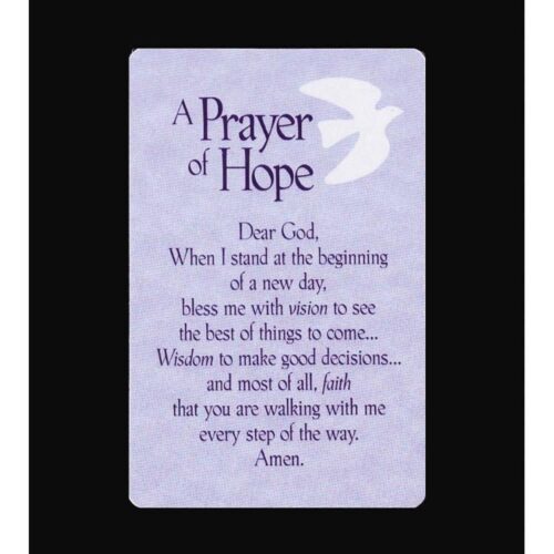 603799266567 Prayer Of Hope Pocket Card