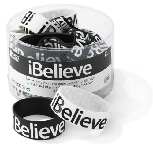 603799427739 I Believe Silicone (Bracelet/Wristband)