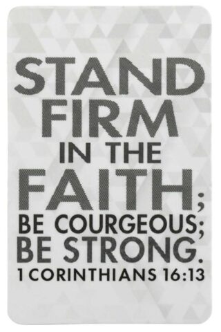 603799464628 Stand Firm In The Faith Pocketcard