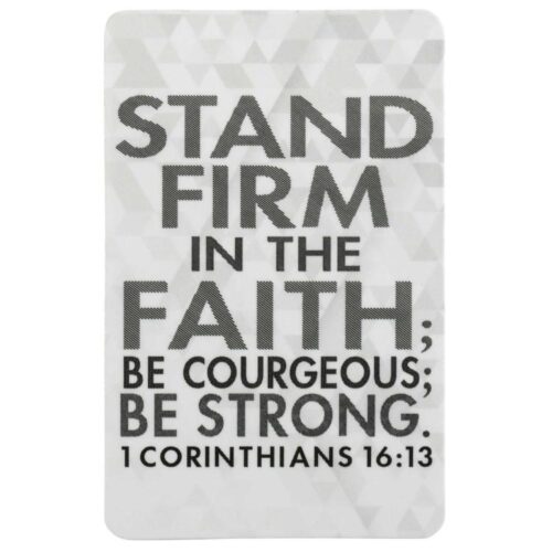 603799464628 Stand Firm In The Faith Pocketcard