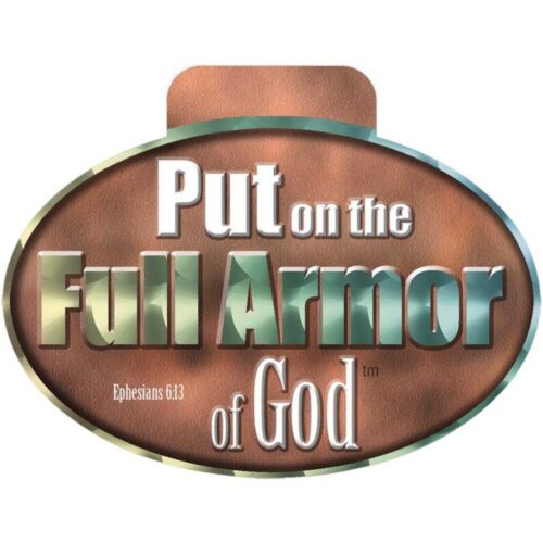 603799527644 Put On The Full Armor Of God Holograph (Bumper Sticker)