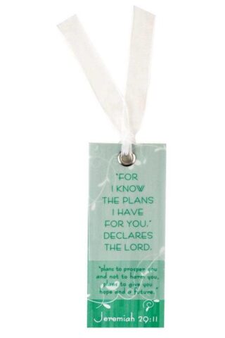 603799545952 For I Know The Plans Vellum Bookmark