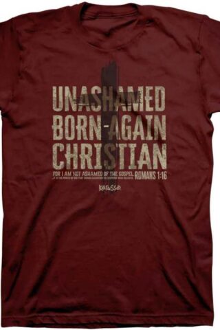 612978595626 Kerusso Unashamed Born Again Christian (4XL T-Shirt)