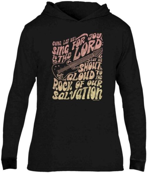612978597040 Grace And Truth Sing For Joy Long Sleeve Hooded (Large T-Shirt)