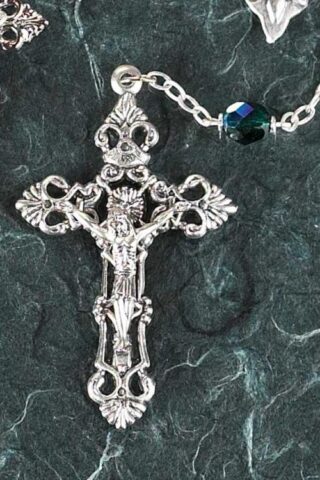 714611089001 Beads Emerald Romangna (Rosary)