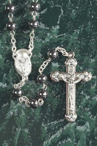 714611164456 Hematite Madonna Center (Rosary)