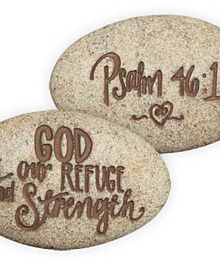 798890171251 Psalm 46:1 Psalm Stone
