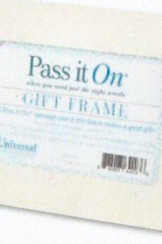 886083642036 Pass It On Frame With Easel Back