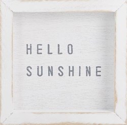 886083880452 Hello Sunshine Petite Word Board