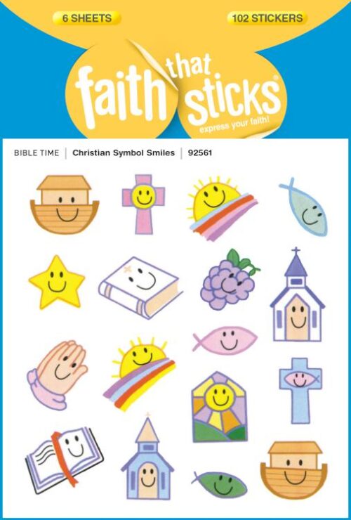 9781414392561 Christian Symbol Smiles Stickers