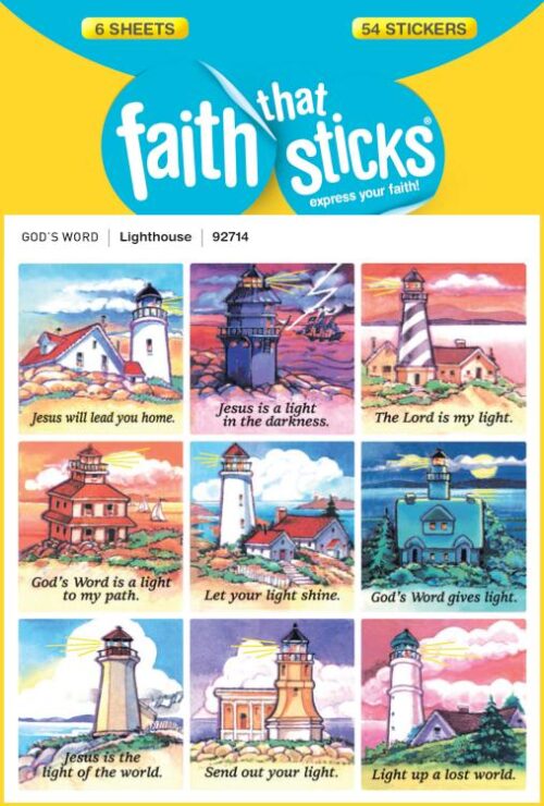 9781414392714 Lighthouse Stickers