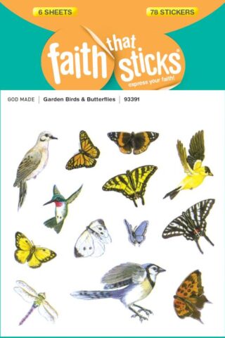 9781414393391 Garden Birds And Butterflies Stickers