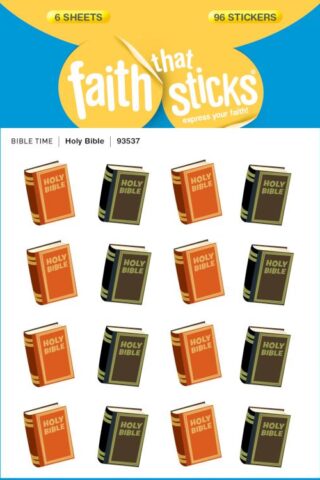 9781414393537 Holy Bible Stickers