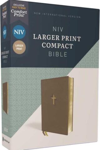 9780310458104 Larger Print Compact Bible Comfort Print