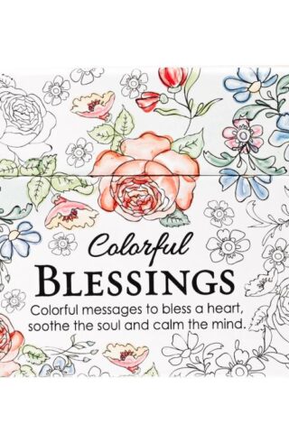 6006937132580 Colorful Blessings Coloring Cards