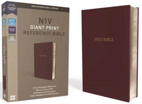 9780310449430 Reference Bible Giant Print Comfort Print