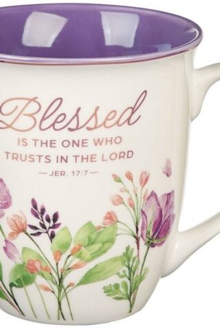 1220000324862 Blessed Is The One Who Trusts Ceramic Jeremiah 17:7