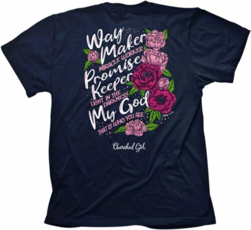 612978578346 Cherished Girl Way Maker (Medium T-Shirt)