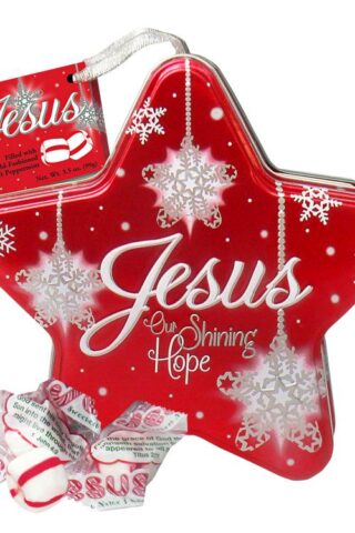 641520003234 Jesus Our Shining Hope Star Tin