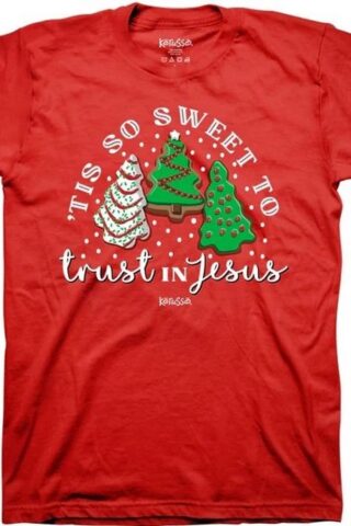 612978635513 Kerusso Tis So Sweet To Trust In Jesus (T-Shirt)