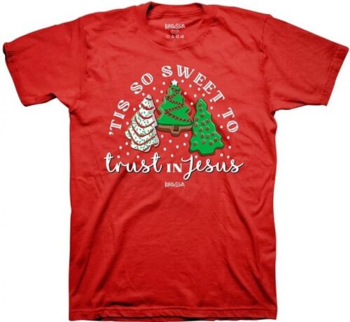 612978635513 Kerusso Tis So Sweet To Trust In Jesus (T-Shirt)