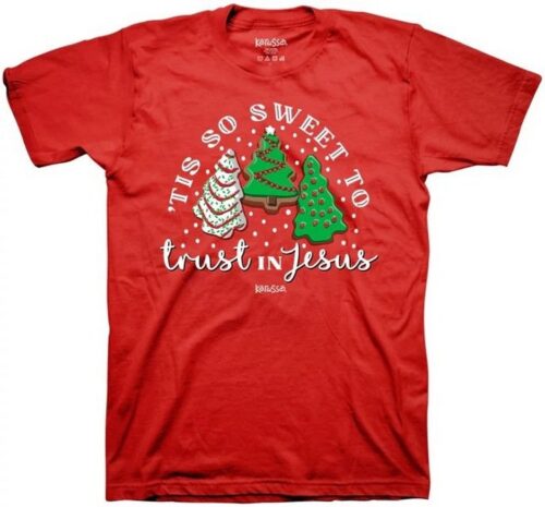 612978635520 Kerusso Tis So Sweet To Trust In Jesus (T-Shirt)