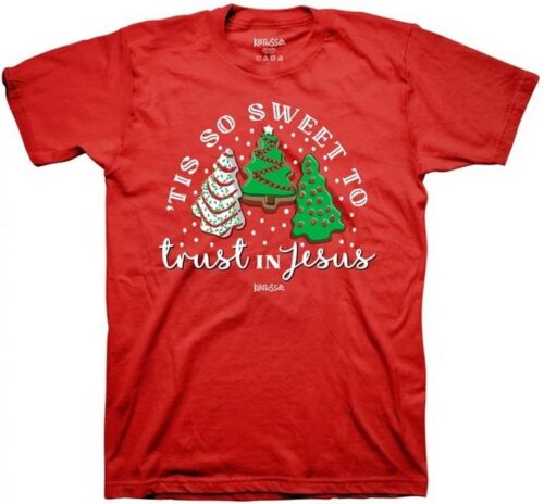 612978635537 Kerusso Tis So Sweet To Trust In Jesus (T-Shirt)