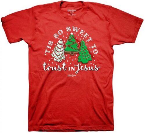 612978635551 Kerusso Tis So Sweet To Trust In Jesus (T-Shirt)