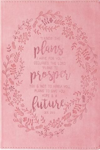 9781432124908 I Know The Plans Slimline LuxLeather Journal Jeremiah 29:11