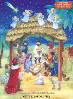 871241001244 Nativity Chocolate Advent Calendar