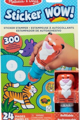 000772320146 Tiger Sticker WOW Activity Pad Sticker Stamper