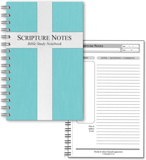 0634989819058 Scripture Notes Bible Study Notebook