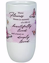 096069227311 Life So Beautifully Lived Vase