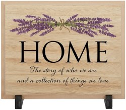 096069333425 Home Table Decor Plaque